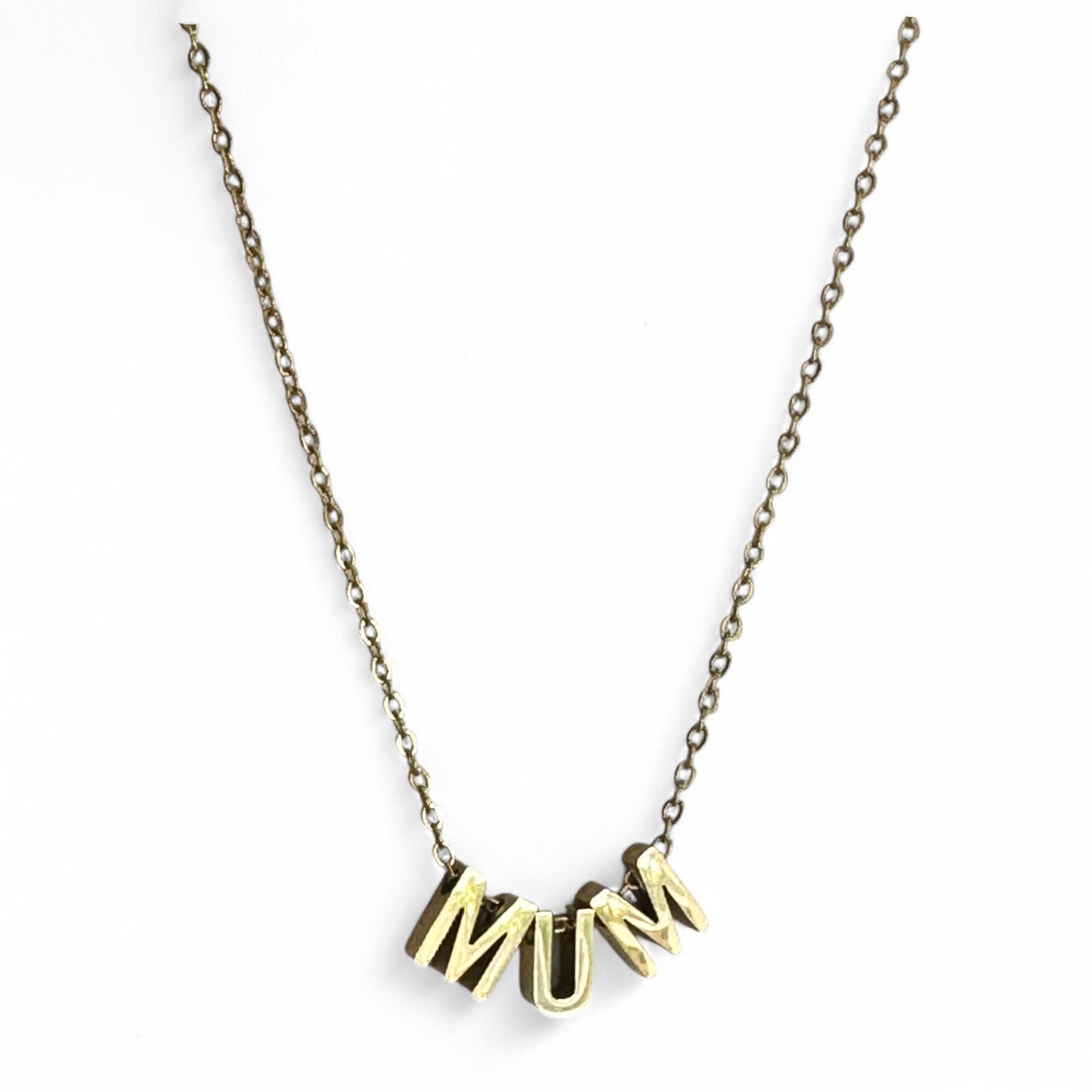 Mum necklace with gift pouch