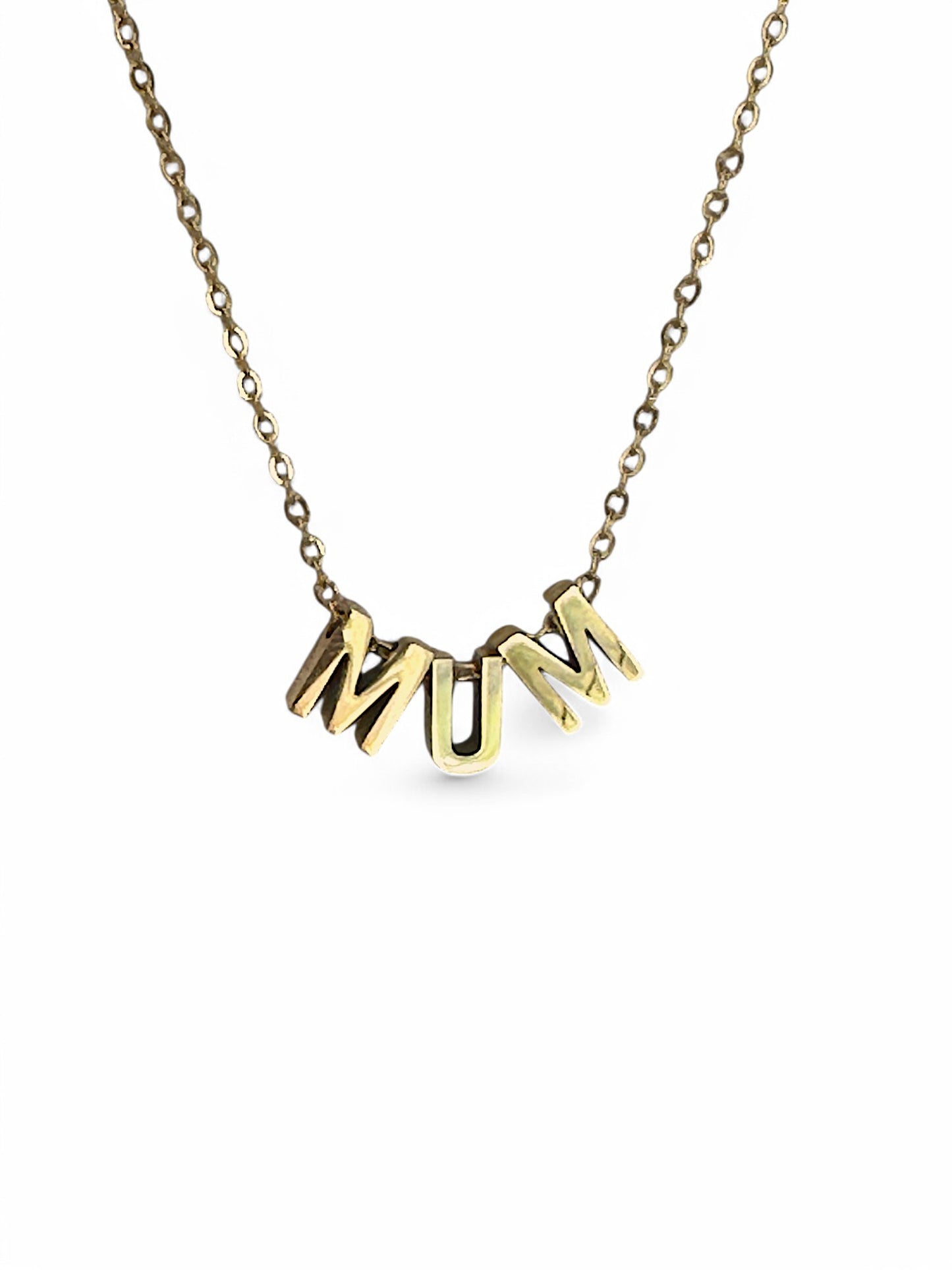 Mum necklace with gift pouch