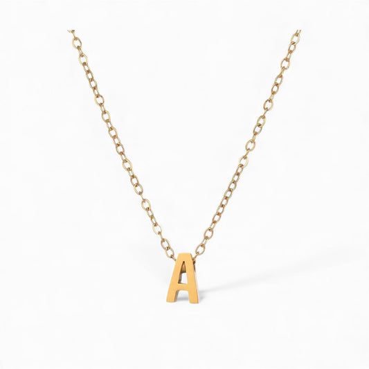 Hooples Initial Charm Necklace