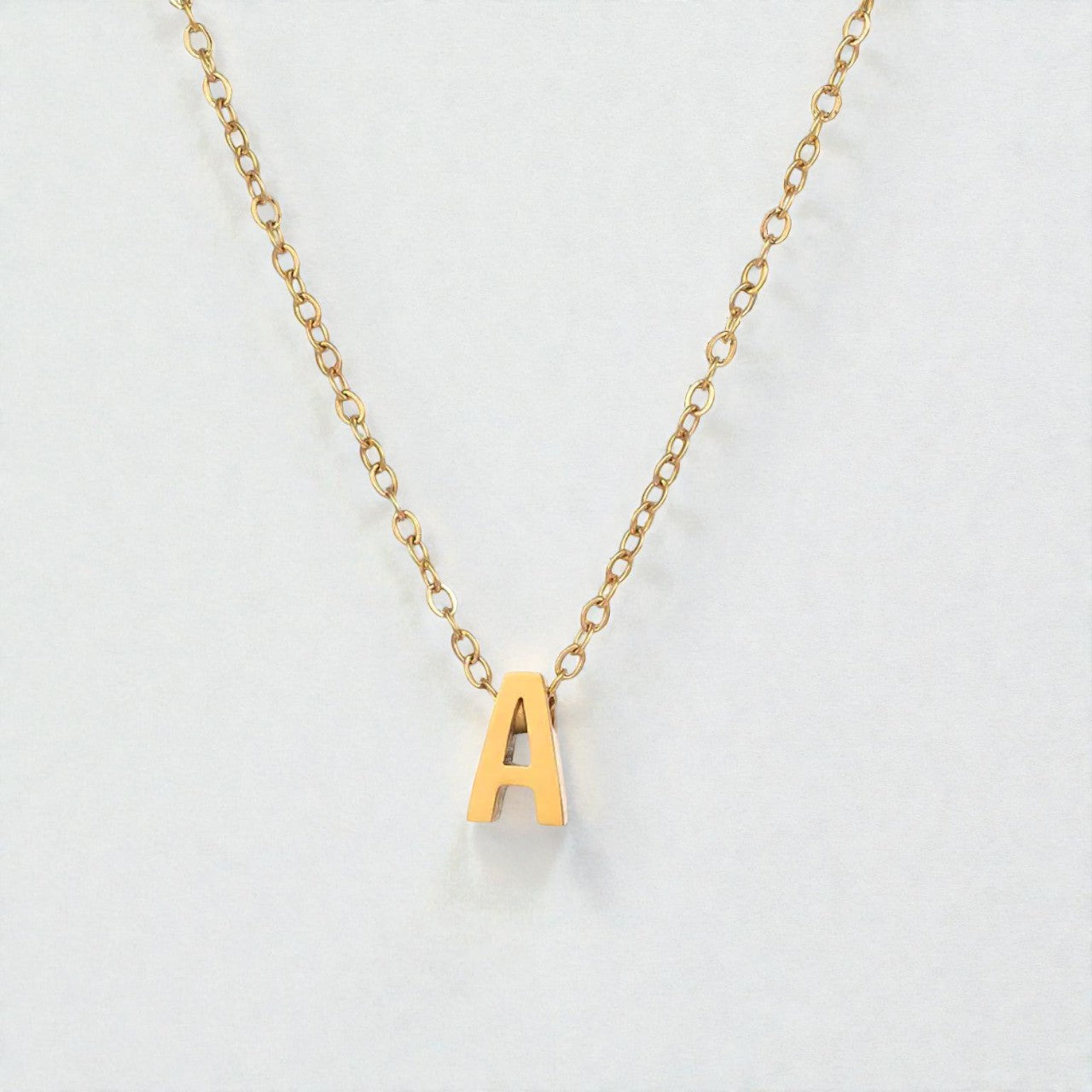 Hooples Initial Charm Necklace